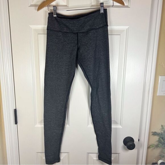 Lululemon Wunder Under Full Length Leggings Gray Size 6‎ - Picture 1 of 6